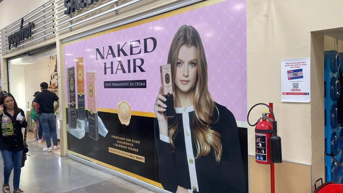 Fachadas comerciales — trabajo realizado 1
